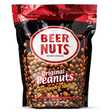 BEER NUTS Original Peanuts - Sweet & Salty Bar Nuts - Gluten Free, Kosher, Low Sodium Peanut Snacks Made In The USA - 30oz Resealable Bag (Pack of 1)