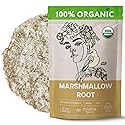Organic Marshmallow Root Tea (10oz.) - Dried Marshmellow Root Herb (Althaea Officinalis) - Natural Alternative That Helps with Throat Coat, Cough, Gut