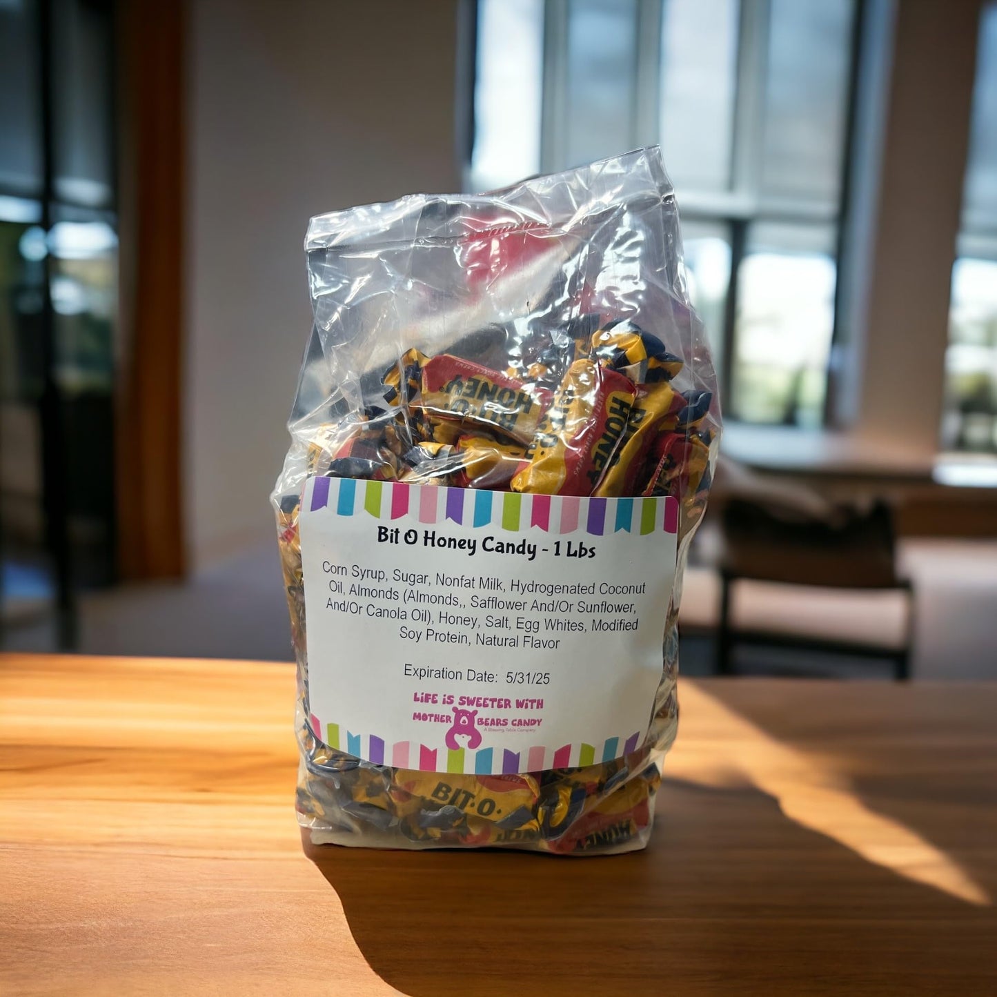 Mother Bears Candy Bit O Honey Candy, 1 Pound Bag
