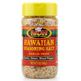 NOH Hawaiian Seasoning Salt, 7 Oz Shaker Bottle (Pack of 1) - No MSG Garlic Herb Blend - Authentic Salt Seasoning with Garlic Herb, Onion & Black