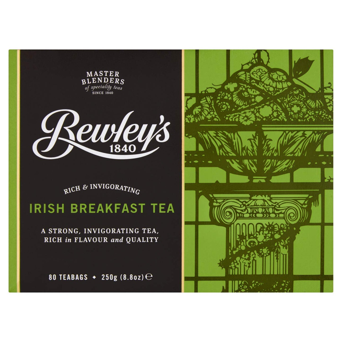 Bewley's Irish Breakfast Tea 250 g 80 Tea Bags