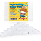SHJADE Magic Sponges Cleaning Eraser, 30 Pack Melamine Foam Cleaning Pads, Multi-Functional Household Cleaning Sponges for Kitchen, Bathroom, Bathtub