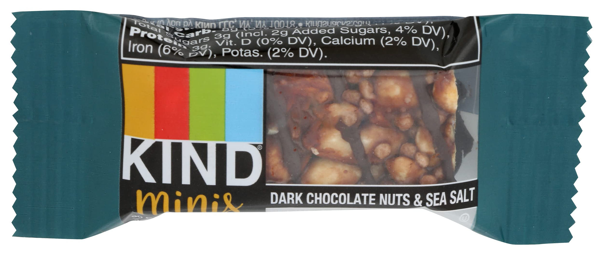 KIND Dark Chocolate Nuts & Sea Salt Mini Bar, 0.7 OZ