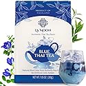 LA MOON TEA Blue Thai Tea Mix - Traditional Loose Leaf Thai Tea Mix from Butterfly Pea Flower and Assam Black Tea for Home-made Blue Thai Iced Tea