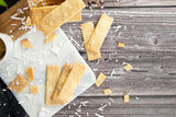 The Panza Coconut Gourmet Cookie Snack Thin & Crispy | Organic, Non-GMO, 100% Natural Ingridients | Mini Pouch 0.7 oz