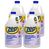 Zep All-Purpose Cleaner With Vinegar - 1 Gallon (Case of 4) R48410 - Gentle for Everyday Use