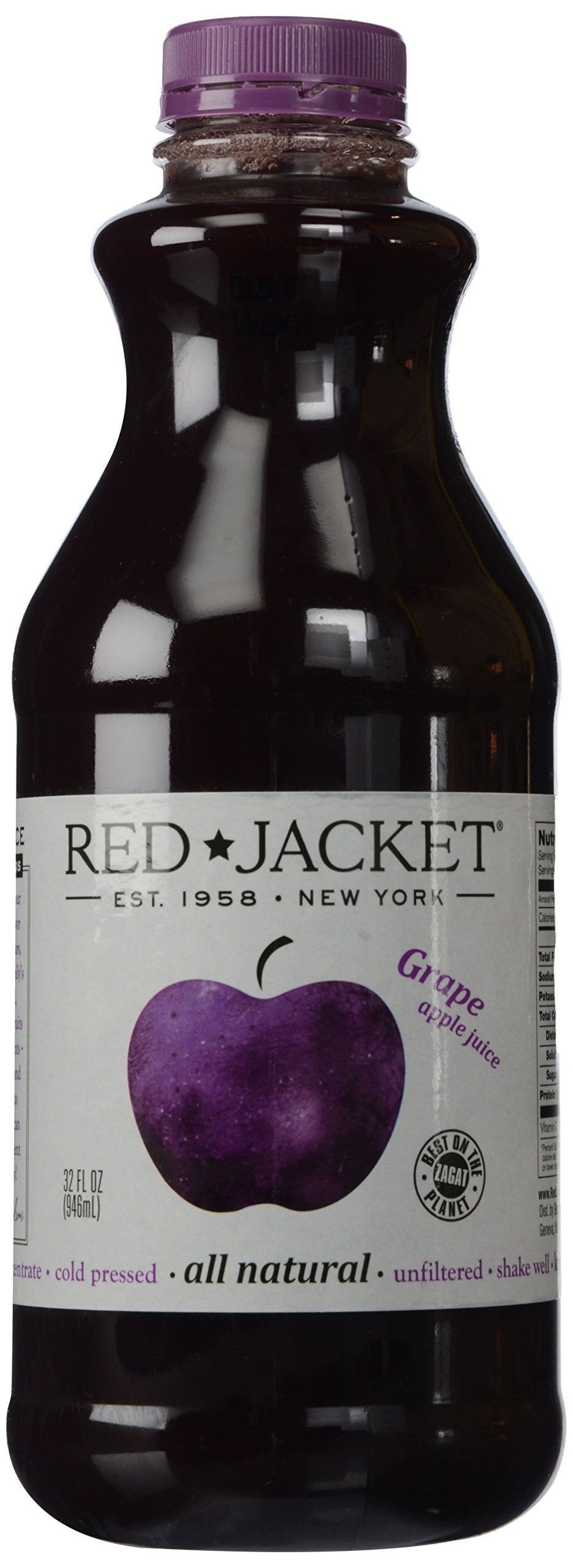 Red Jacket Orchards, Juice Grape Apple, 32 Fl Oz