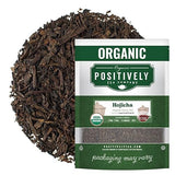Organic Positively Tea Company, Hojicha, Green Tea, Loose Leaf, 16 Ounce