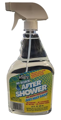 First Force 95040 No Bleach After Shower in Trigger Spray Bottle, 32-Ounce