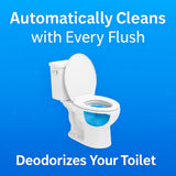 EXTRAKLEAN Automatic Toilet Bowl Cleaner Tablets, Blue Long-Lasting Tank Freshener (14 Pack)