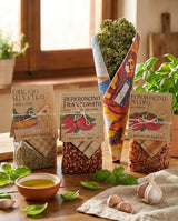 ARTIGIANI DEI SAPORI - Italian Dried Oregano leaves with Intense Aroma, Seasoning Herbs, Mediterranean Oregano, 2.8 oz