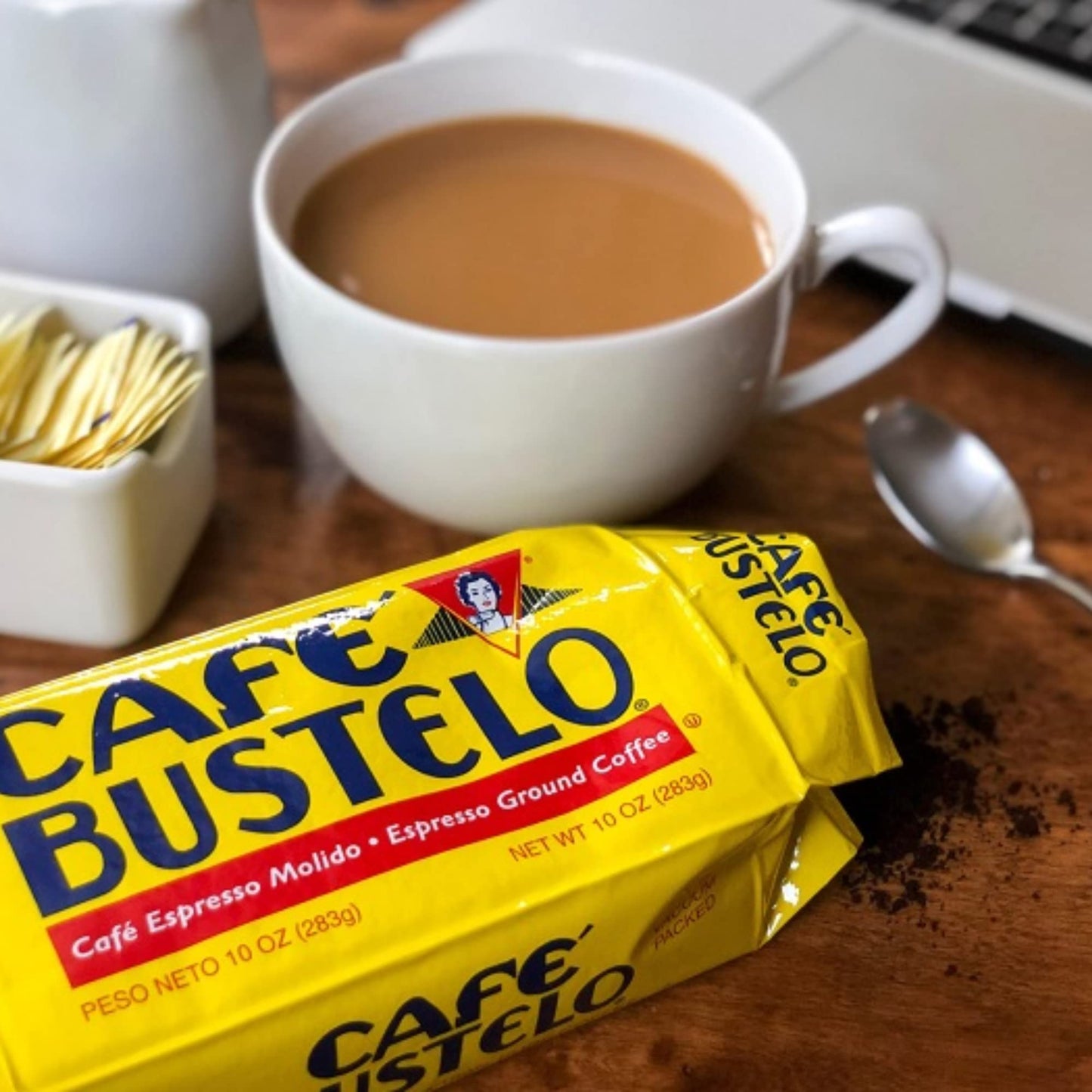 RGSB Cafe El Morro Bricks Premium Ground Coffee, Dark Roast Espresso 100% Pure Coffee, Rich Flavor with Smooth Finish Ideal for Hot or Cold Serving