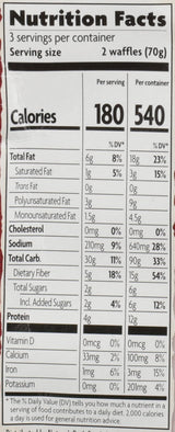 Natures Path Waffle Honey Ancient Grains, 7.4 oz