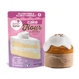 Better Batter Gluten-Free Cake Flour 1LB - Certified GF, Top 9 Allergen-Free, Vegan & Kosher Baking Mix - Premium Blend for Cakes, Quick Breads, Pancakes & Waffles - Smooth Texture, Rich Flavor, Safe for All Diets
