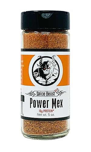 Spice Beast - Power Mex Protein Enhanced Southwestern/Tex Mex Spice Mix - No Sugar - No MSG