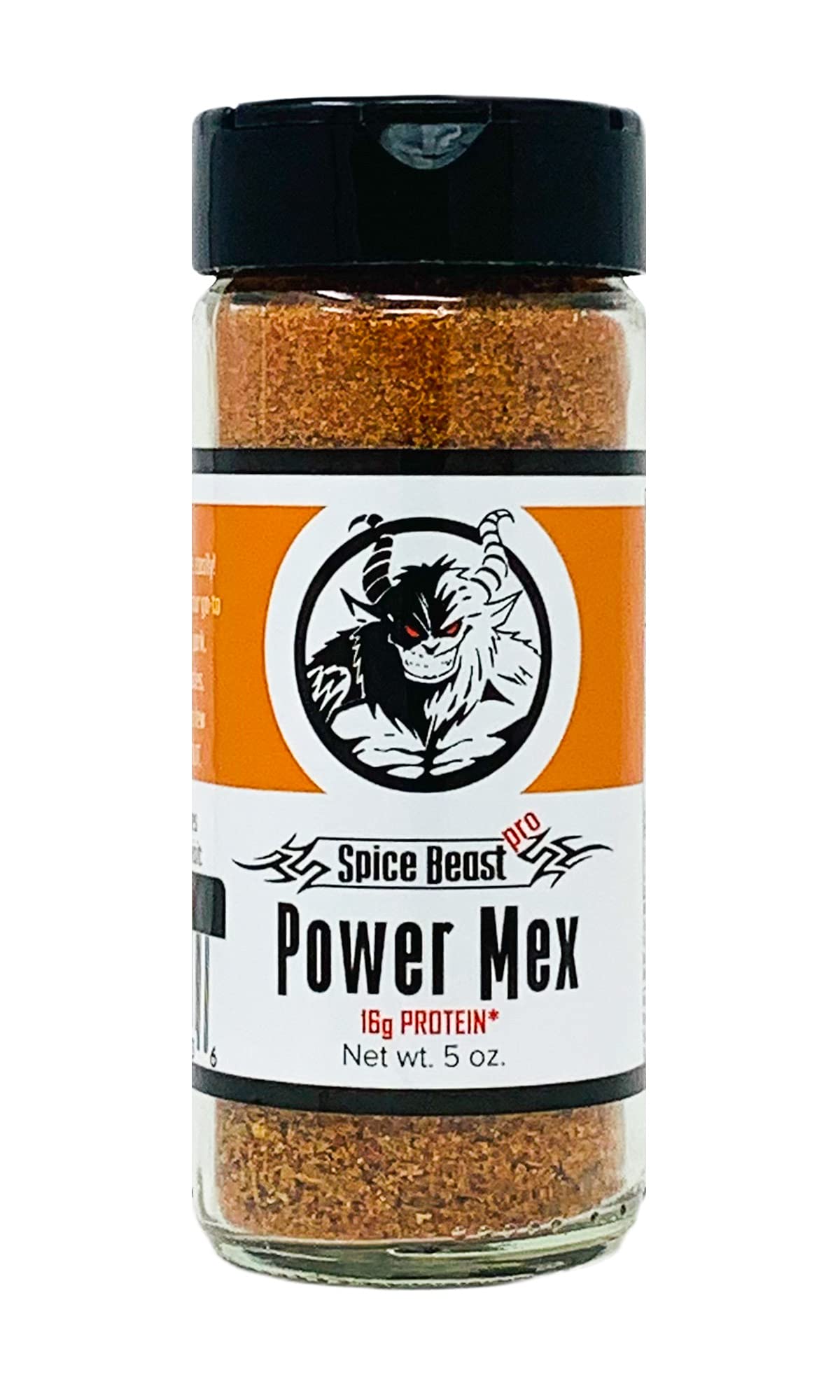 Spice Beast - Power Mex Protein Enhanced Southwestern/Tex Mex Spice Mix - No Sugar - No MSG