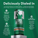 Functional Hydration Drink for Golfers - COURSE RECORD Variety Pack - Electrolytes, Calm Energy & Focus - Healthy Sports Drink - 12-Pack (12oz Cans)