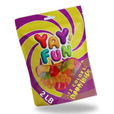 Assorted Gummy Bears, Halal Candy Bulk 2 Pound Bag | Fruit Flavored Gummy Bears Candy | Sweet & Chewy Bear Gummies for Parties, Candy Buffets, Goodie