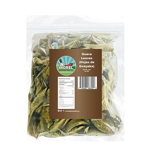 Dried Guava Leaves, Hojas de Guayaba, Loose Guava Leaf Tea 2 oz and 4 oz (2 OZ)