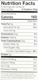Goodie Girl Fudge Striped Cookies, 7 OZ