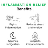 LOOSE LEAF Inflammation Relief Herbal Tea, Soothing Caffeine Free Organic Tea Blend for Stress and Inflammation