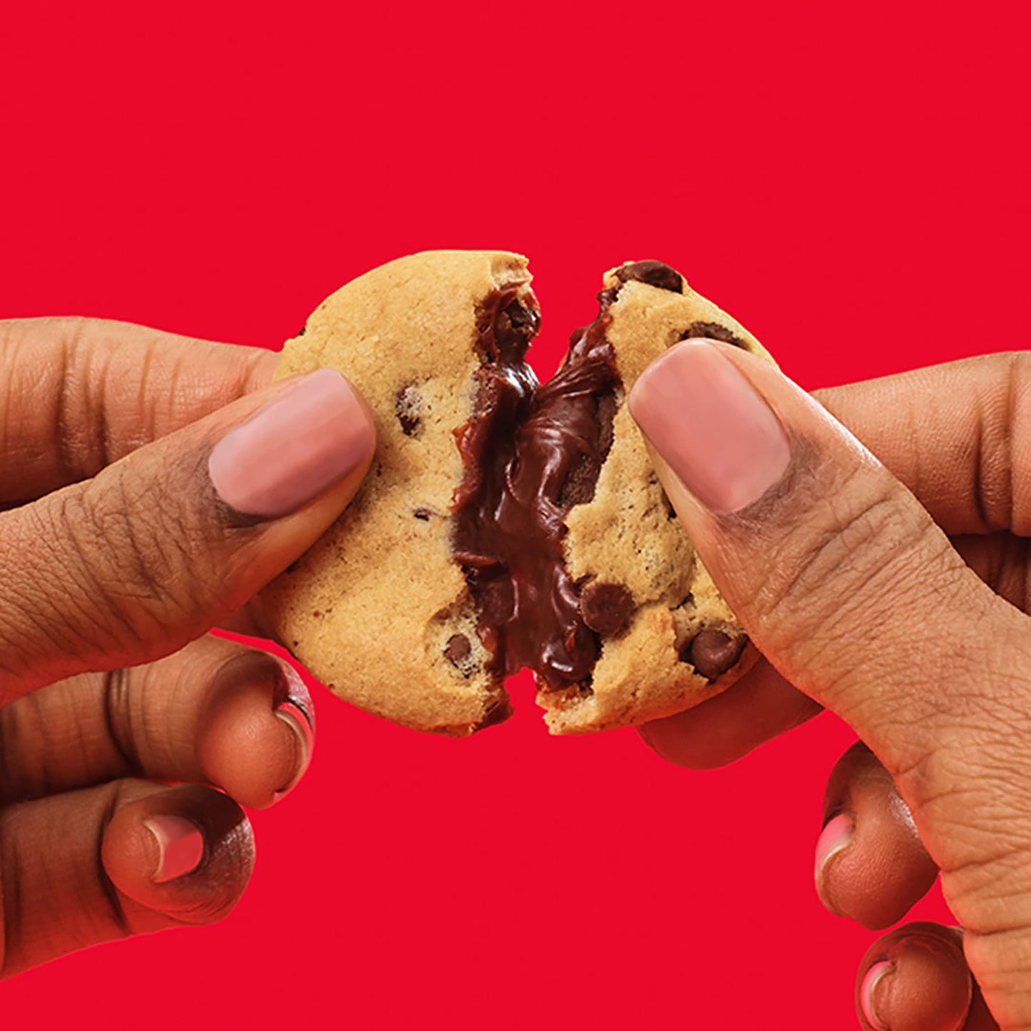 CHIPS AHOY! Chewy Hershey's Fudge Filled Soft Chocolate Chip Cookies, Family Size, 14.85 oz