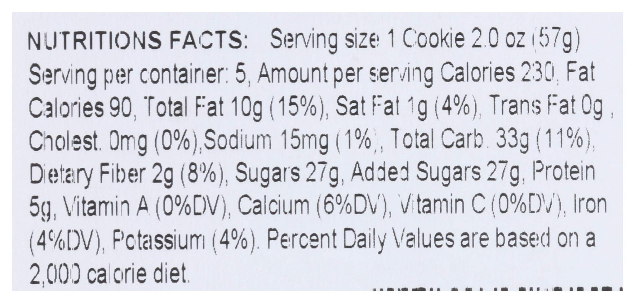 Chris's Cookies, Cookies Almond Horn, 6 Ounce