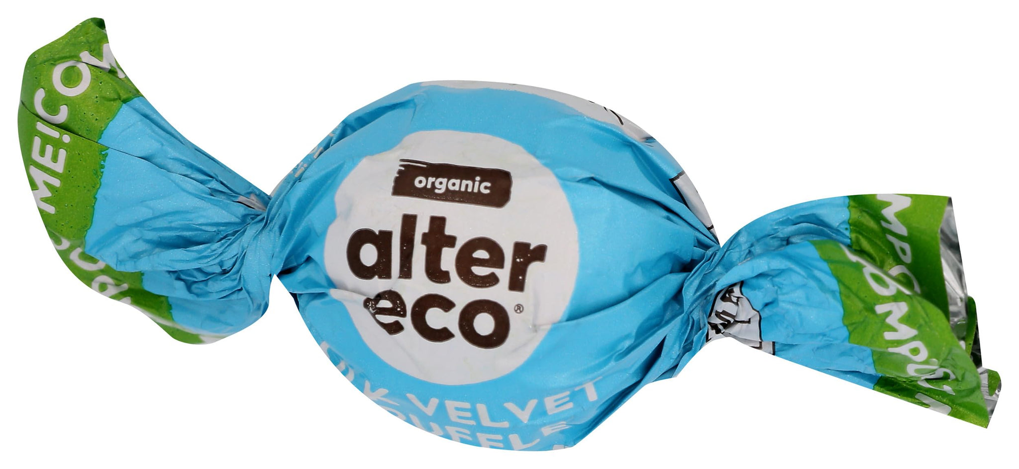 Alter Eco Silk Velvet Truffles 39% Pure Dark Cocoa, Fair Trade, Organic, Non-GMO, Gluten Free Dark Chocolate Truffles, Single Box (60 ct)