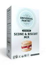 Universal Pantry Top 8 Allergen-Free Scone & Biscuit Mix. Vegan, gluten-free, dairy-free, egg-free, nut-free, soy-free, bean-free, potato-free, non