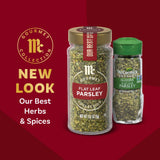 McCormick Gourmet Collection Flat Leaf Parsley, Non GMO, Kosher, Our Best Herbs & Spices, Enhance Pasta, Potato & Chicken Salads, For Soups, Stuffing
