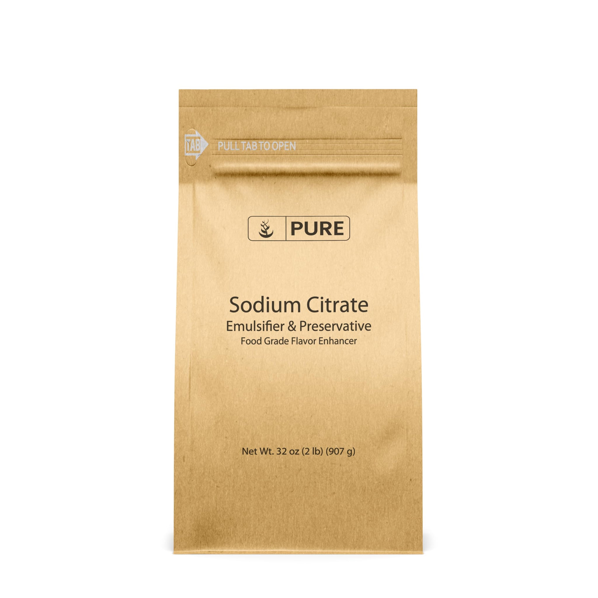 Pure Original Ingredients Sodium Citrate (2 lb) Ingredient, Emulsifier, Preservative