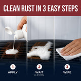 CLEAN MY STEEL 8.5 oz Stainless Steel Rust Remover - NSF Approved Non-Toxic Fast-Acting Rust Stain Remover for Appliances, Sinks & Grills