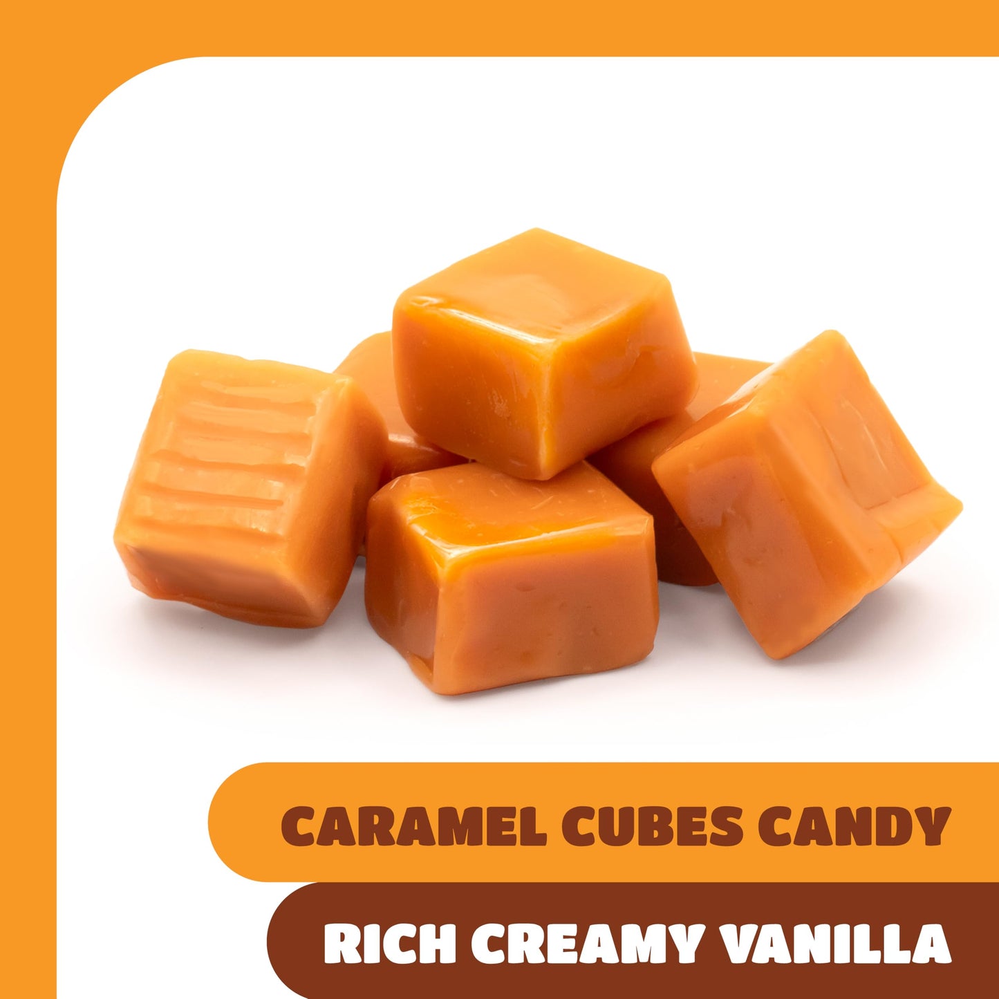 Caramel Candy - 2 Pound Pack 150 Count - Classic Caramels Individually Wrapped - Creamy Chewy Candy for Office Bowls, Gifting, Snacking & Baking