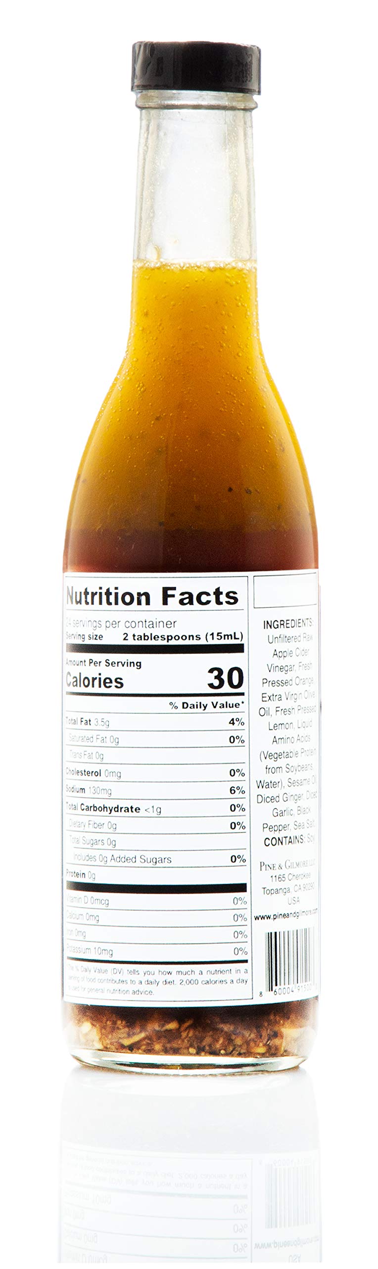 The OG 12oz - A Savory Orange Ginger Sesame Vinaigrette & Marinade