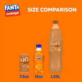 Fanta Orange Soda Soft Drink, 12 fl oz Bottles, 6 Pack