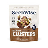 Ozery Bakery Super Seed Crunch Clusters, Chocolate, Plant Based, Vegan, Keto Snack, 5.3 Ounce (Pack of 6)