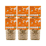 TERRE E TRADIZIONI 6 PACKS ORGANIC ITALIAN SEMI WHOLE DURUM WHEAT PENNE PASTA,LOW-GLUTEN INDEX. Has 6X More Fiber and Protein than Popular Grains. Al