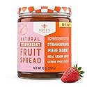 Nate's Honey Fruit Spread, All-Natural Strawberry - Made with Real Strawberries & No Refined Sugar - Sweetened with 100% Pure Honey - 10 oz Jar