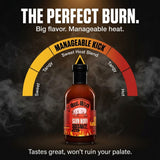 Meat Mitch Stay HOT! BBQ Sauce, 21 oz - Spicy Kansas City Style Barbecue Sauce with Sweet Heat, Gluten Free and Vegan