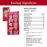 Gift Set: 100 Ketchup (9g) & 100 Mustard (7g) Packets - 200 Total Condement Packs (approximately 100 packets each)