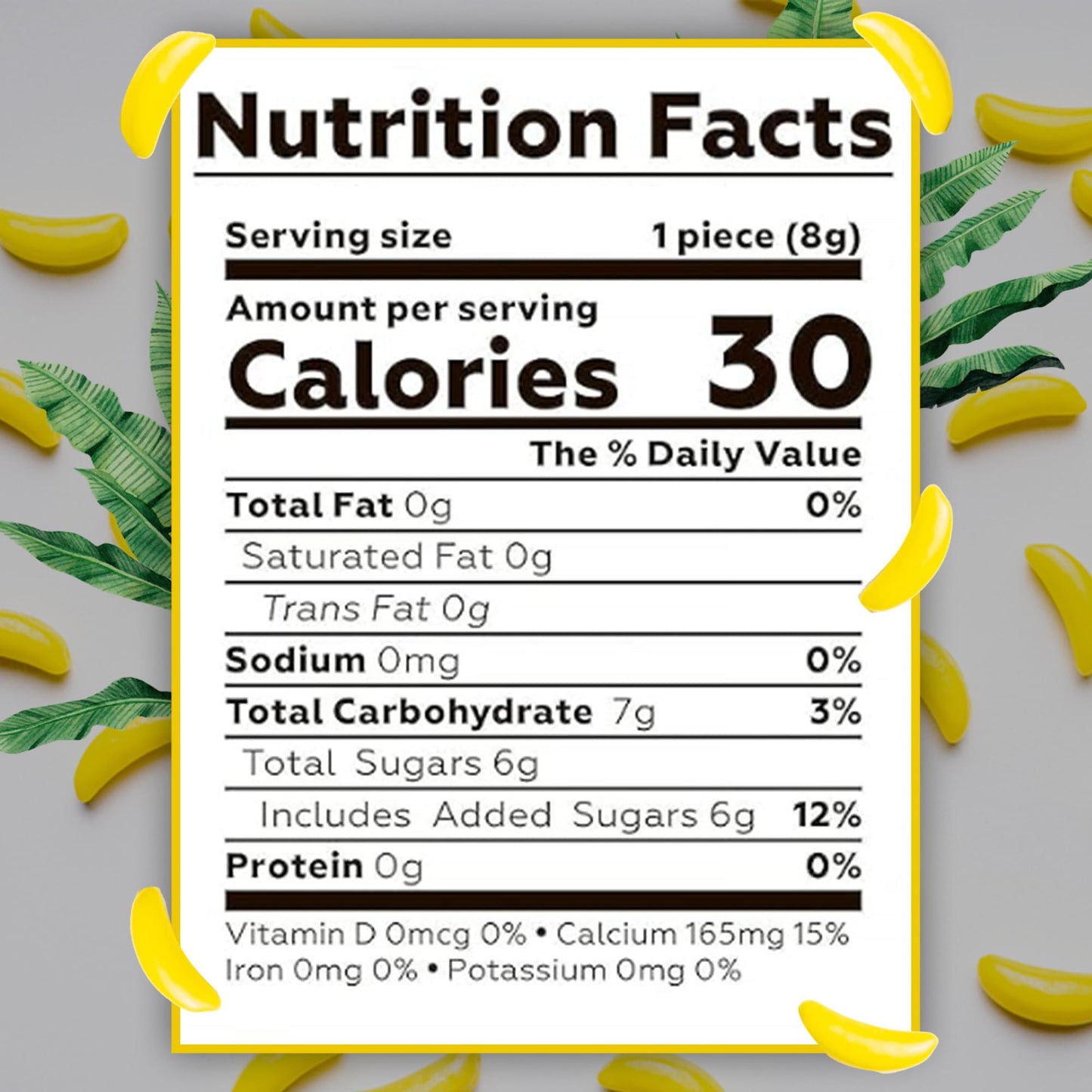Bananarama Banana Candy - 1 LB Bulk Banana Flavored Hard Candy - Yellow Banana Candies - Candy Bananas for Gumball Machine Refills, Buffets, Party