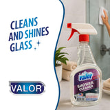 Valor Shower Cleaner Spray - Soap Scum & Hard Water Stain Cleaning Solution for Bathroom, Tub & Tile, (32 Fl Oz (Pack of 1))