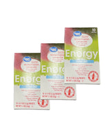 Great Value Watermelon Limeade Powdered Energy Electrolyte Drink Mix with Caffeine. 10 Packets Per Box. 3 Boxes. 30 Total Stick Packets