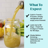 PUR Cold-Pressed Juice - Pineapple Mint 18 Pack - Apple Juice, Pineapple & Mint - Refreshing Drink Supports Wellness, Digestion & Cleanse Days - Raw