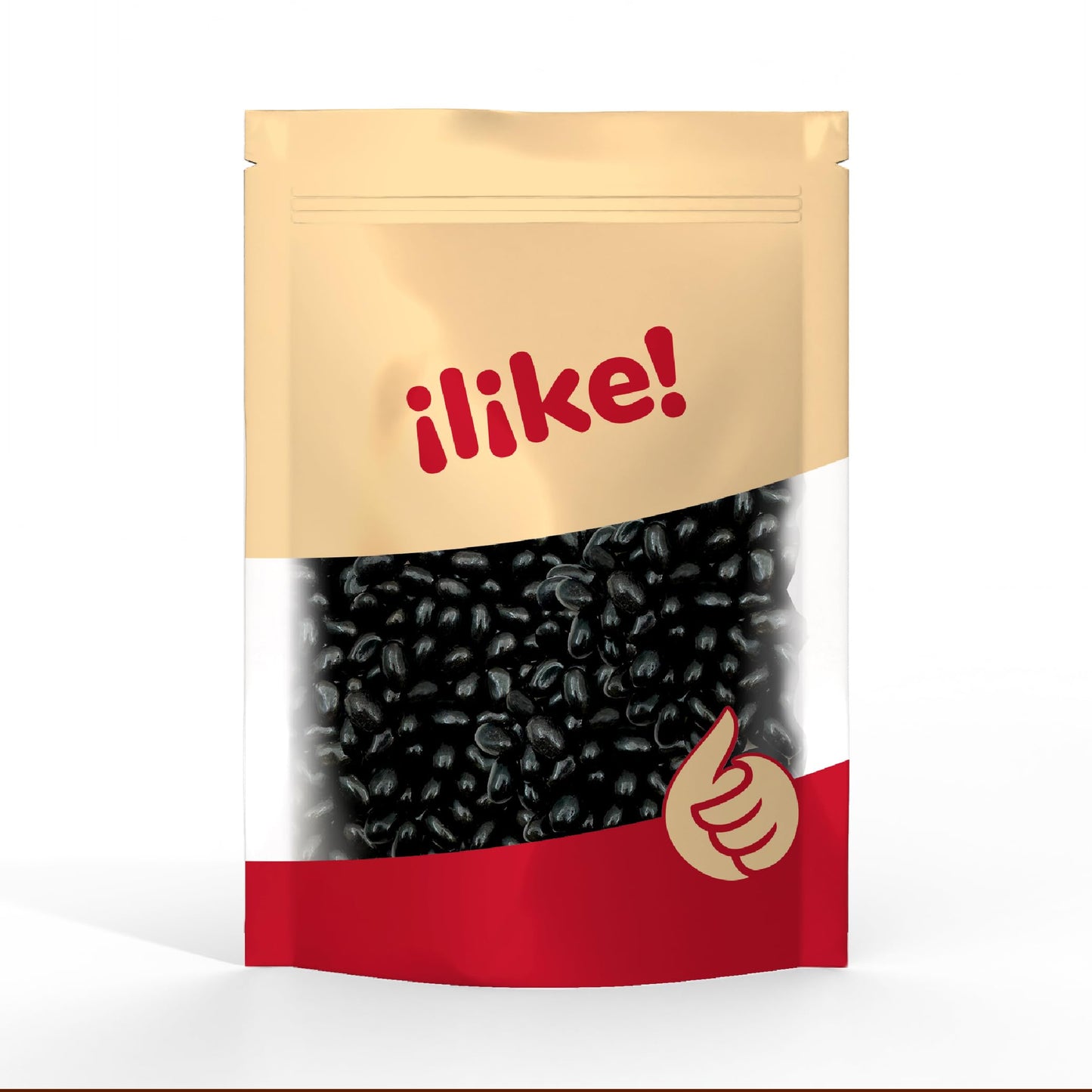 Black Licorice Jelly Beans | 2-Pound Pack | Licorice Candy | Black Jelly Beans for Holiday Buffets, Gifting, and Dessert Decorating | Old Fashioned