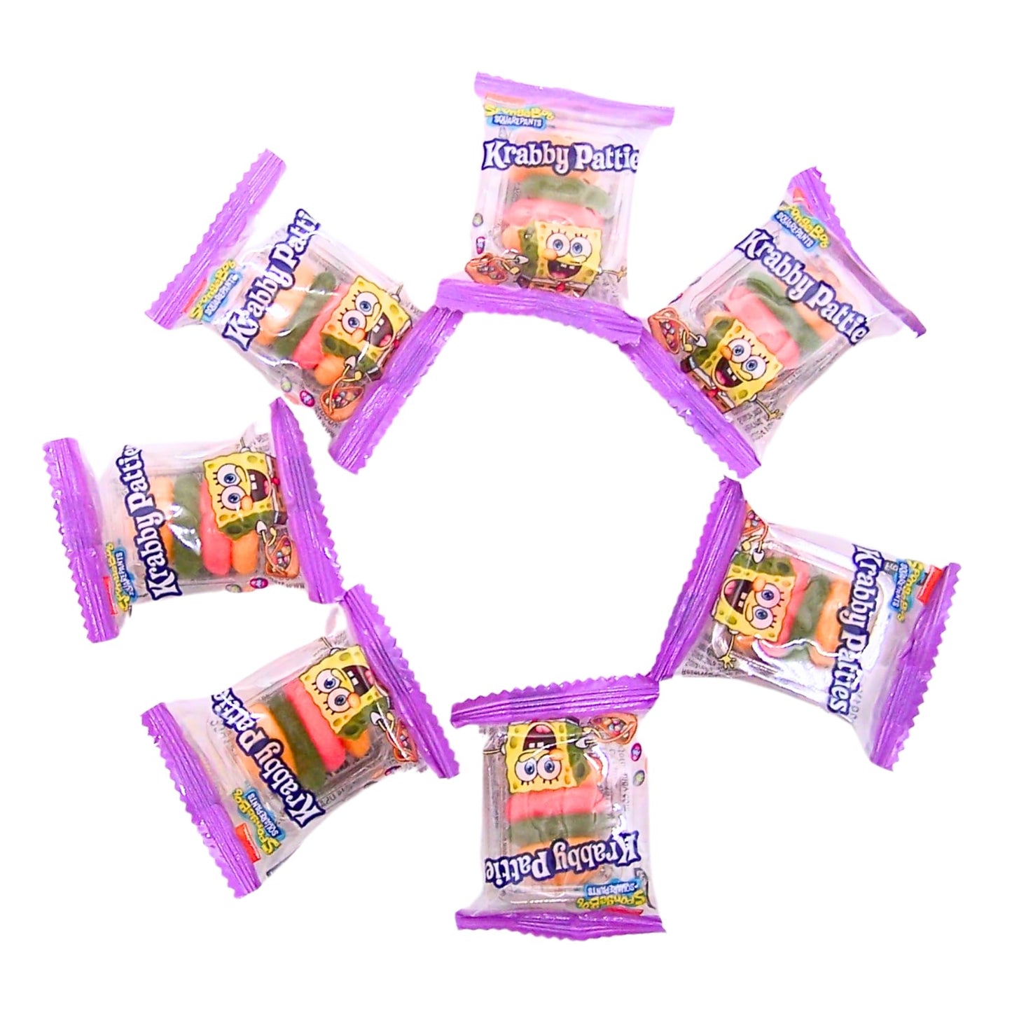 Frankford Spongebob Easter Eggs with Krabby Patty Gummies, Individually Wrapped Pieces Inside, 2.22 Ounces