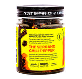 Don Chilio Medium Heat Serrano Mexican Chile Crisp, 5 oz, 3 Pack - Crunchy Sliced Serrano Fried Chili Peppers in Hot Seasoned 100% Olive Oil