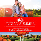 Indian Summer Single Serve Peach Apple Sauce, Individually Packed Applesauces, 6 Single Cups, 4 Ounces Each (Peach)