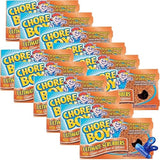 Chore Boy Heavy Duty Copper Scrubber for Pots and Pans 2 pk - Dish Scrub Pad & Cast Iron Cleaner - Scouring Pads - Steel Wool Alternative - 12 Pack