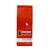 BIGGBY Vermont Maple Flavored Ground Coffee, 12 oz Bag, Medium Roasted